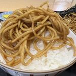 駅ナカ食堂 なの花 - 焼きそばオンザご飯