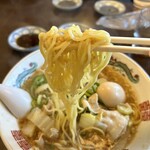 あじへい - 麺はこんな感じ