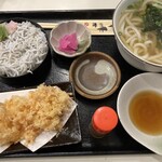 Ichigo - うどん(そば)セット　選べるミニ丼はしらすをチョイス