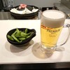 大衆ジンギスカン酒場 ラムちゃん - 生ビールとおとおし