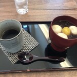 あさま茶房 - 白玉ぜんざい冬バージョン