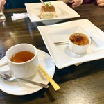 ピッツエリアバール　CACTUS　D'ORO - 紅茶のブリュレと紅茶