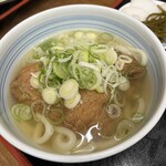 手打の味 小泉 - うどん（きつねトッピング）