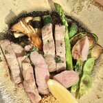 Italian Dining NATURA - お肉ランチ：豚のロースト（？）