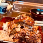 上村うなぎ屋 - 料理、うな重中