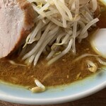 Ramen Tei Akamon - ｶﾚｰﾗｰﾒﾝみそ(もやし増し)