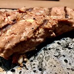 感動の肉と米 - ハラミステーキ！