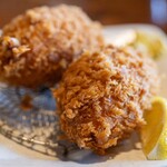 とんかつ 串揚げ 優膳 - 2024.1 かにクリームコロッケ（1ヶ 450円）