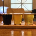 Trunk Coffee & Craft Beer - ◆ ビアフライト 1,400円/税込
                        ・インペリアルスタウト (スワンレイクビール) +100円
                        ・Fresh Hop Ale (志賀高原ビール)
                        ・Yuzu Ale (湘南ビール)