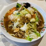 餃子の王将 - 餡掛けラーメン