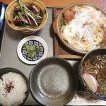 和風レストラン　はっかく亭 - カツとじ定食