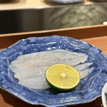 日本料理 晴山 - 【天然虎河豚・刺身と焼きで】★★★★★