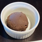 プティ フール カフェ ロントゥモン - アイスクリームチョコ（ロントゥモンセット）