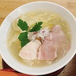 手打ち正麺 Hachimitsu - しなそば（白だし）