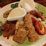 熱帯食堂 高槻本店 - きまぐれナシチャンプル大盛