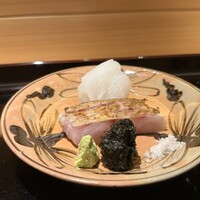 日本料理 晴山 - 【お造り・赤むつと泥障烏賊】★★★★