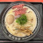 ジカセイ メンショウ - ■鶏白湯らぁめん味玉¥1,250