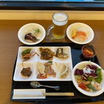 レストラン 四季 - 料理写真:ハイジのスペシャルディナ〜、生ビール付き（笑）