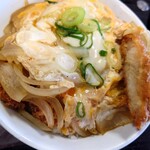 ドライブインみちしお - カツ丼（大盛）