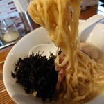 Niboshi Soba Kokuu - 喜多方風平打ち麺