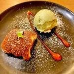 Trattoria NOTO - 20231228ティラミスとピスタチオのジェラート