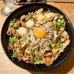 肉盛り みそラーメン 侍倶楽部 - 