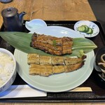 Hyourokutei - 鰻かば焼き・白焼き食べ比べ　4,800円