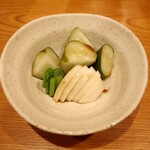 とり喜 - 漬物
