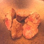 五鉄 - フランク　ここでも牛肉を食べるおいらに、呆れ顔のファミ蔵師匠