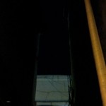 すごい煮干ラーメン凪 - 狭い路地裏に並ぶ（2013/12）