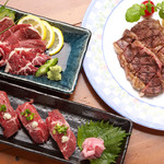 Ohana - 石垣牛は握りやステーキでお出しします。