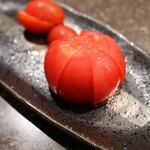 Ginza Nakagawa - ■厳選トマト　冷やし