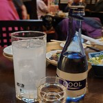 元祖 釜めし春 - レモンサワー、白鷹冷酒