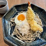 Sancs soba - 新年そば　1,400円
                      十割そば　＋100円