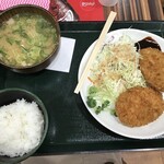 まんぷく食堂 - 料理写真:近江牛コロッケ定食