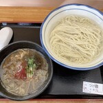 自家製麺中華そば 八縁 - 醤油つけ麺 大(300ｇ) 900円