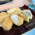 天冨良 麻布よこ田 - 穴子　赤茄子　赤いか