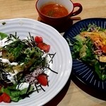 カフェ＆ダイナー ベリーチェ - 胡麻サバアボガド丼セット❣