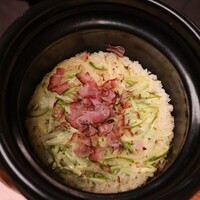 宮わき - ■アスパラと鰹節の春ごはん