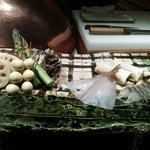 しみず - 本日の食材。。