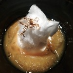 しみず - 冷たいアイスと温かいオレンジジュースの温度差を。。(#^.^#)