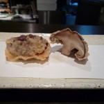 天ぷら　酒菜　醍醐 - シイタケ