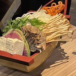 黄金出汁しゃぶと江戸前寿司 肉のあさつ 梅田お初天神店 - 