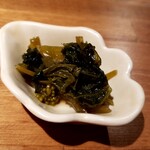 立ち飲み ひとよ - 葉わさび(結構辛いよっ)