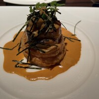 KAZAN - ホタテとウニのミルフィーユみたいな