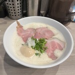 麺〜seeness〜なかの - 特製TORI白湯ラーメン(醤油)大盛