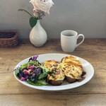 2eme MAISON - クロックムッシュランチ、ドリンクセット