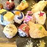 天ぷらと手まり寿司 都 - 