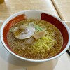 守山パーキングエリア（下り）スナックコーナー - 醤油ラーメン　鶏ガラベースのスープは店内寸胴炊き