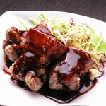 Special black sweet and sour pork
